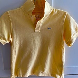 Boys yellowVineyard Vines polo